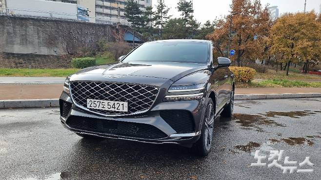 GV80 쿠페 외관. 윤준호 기자