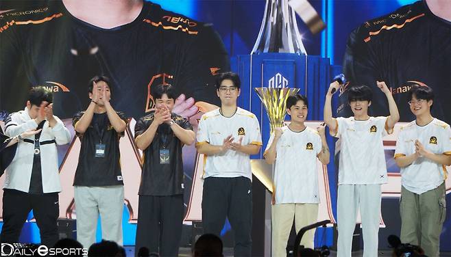 사진=PGC 2023에서 우승을 차지한 다나와 이스포츠.