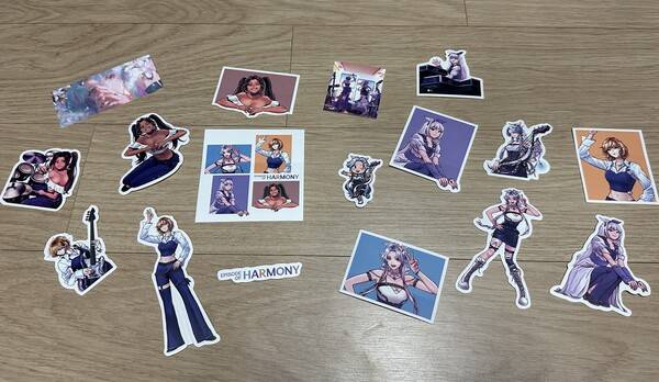 - 어렸을 때 구매했던 캐릭터 스티커가 떠오른다