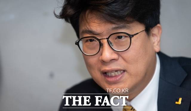 김준우 정의당 비상대책위원장은 지난달 29일 <더팩트>와의 인터뷰에서 "2년 반 동안 당을 떠나있었던,'바깥에서 들어온' 자신이 위원장 직을 맡는 것 자체가 정의당이 변화하고 있다는 증거"라고 말했다. /종로=박헌우 기자