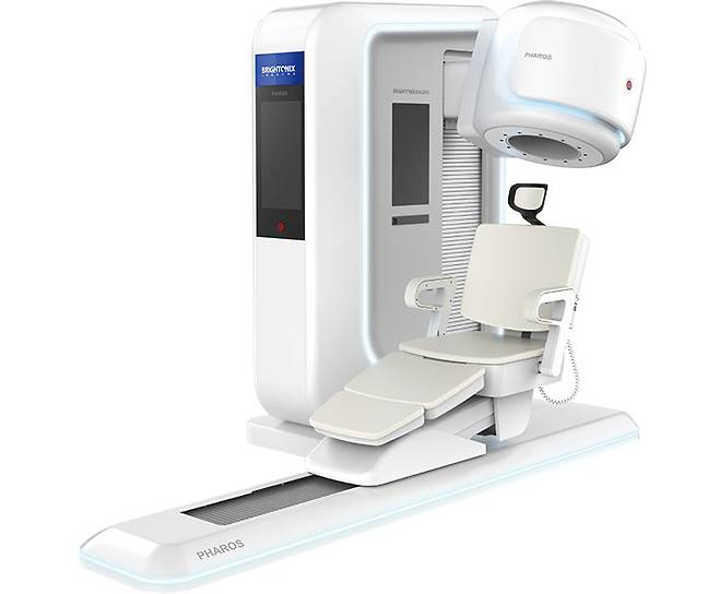 브라이토닉스이미징이 개발한 양전자방출단층촬영(PET) 장비 ‘파로스(Pharos)’. 사진 브라이토닉스이미징