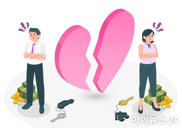 조윤용 변호사는 "위자료 청구와 재산분할 모두 사전에 암묵적인 합의를 하고 협의이혼 했다면 추후 다시 청구할 수 없다"고 말했다. 본 기사와 무관한 이미지. [사진=조은수 기자]
