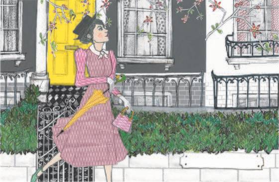 『메리 포핀스』에선 기존의 그림책과는 다른 성숙한 필체를 엿볼 수 있다.