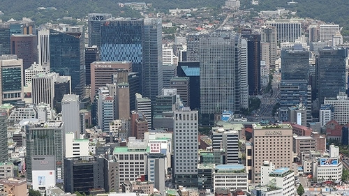 서울 남산에서 바라본 기업 빌딩. 사진과 기사는 관련 없음. [사진 = 연합뉴스]