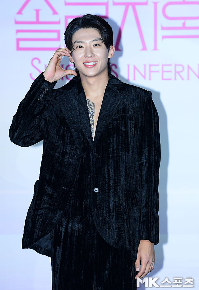 덱스가 ‘솔로지옥3’ 제작발표회에 참석했다. 사진=김영구 기자