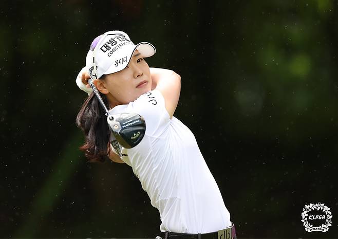 LPGA투어 QS 수석 통과를 노리는 이소미. 사진 | KLPGA