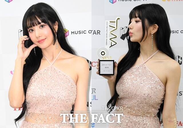 권은비는 "앞으로 오래오래 루비들과 활동하고 싶다. 우리 같이 늙어가자"라고 팬들을 향해 각별한 애정을 드러냈다. /배정한 기자