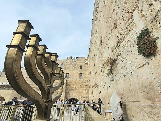  예루살렘 통곡의 벽 하누키아 Kotel 