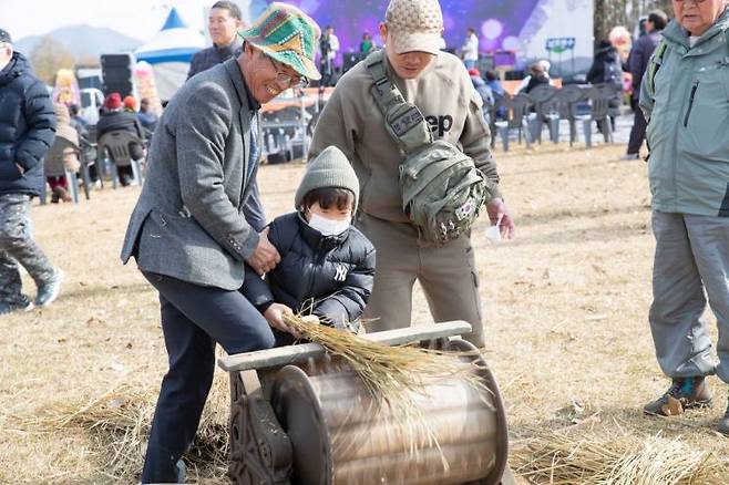 연천군의 율무축제 행사 [사진제공=연천군]