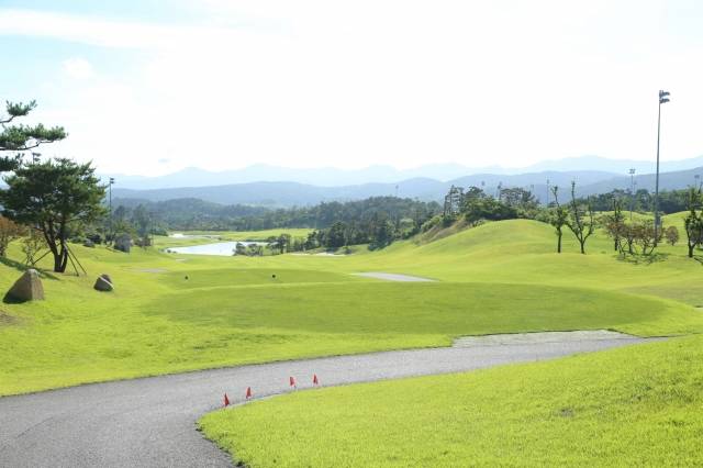 울산광역시 울주군 소재 골프존카운티 더골프 전경. 골프존카운티
