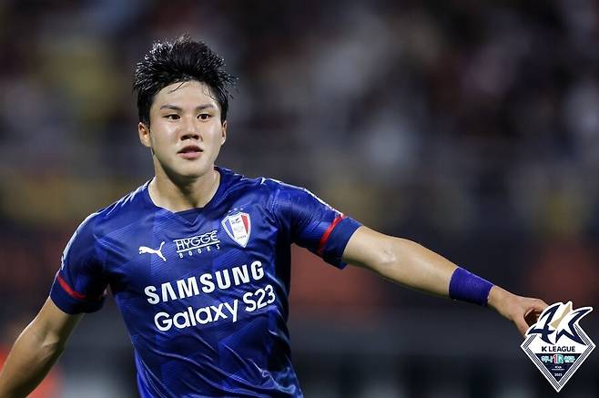 ▲ 수원삼성 김주찬 ⓒ한국프로축구연맹