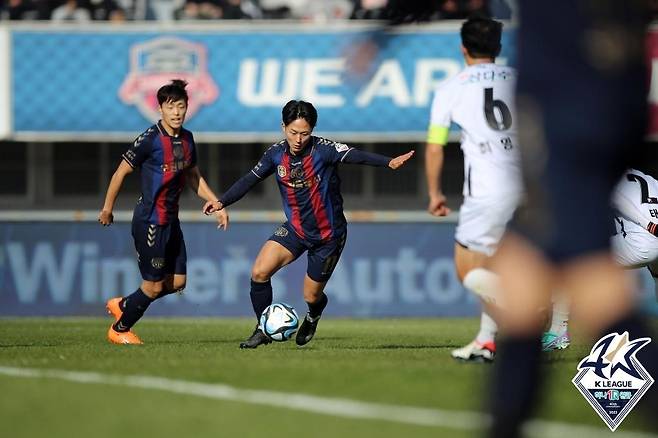 수원FC의 골잡이 이승우 [한국프로축구연맹 제공. 재판매 및 DB 금지]