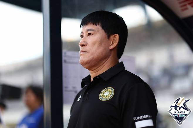 고정운 김포 감독.(사진=프로축구연맹)