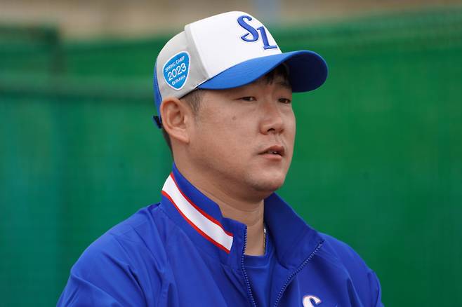 박희수 삼성 라이온즈 투수 코치. 삼성 라이온즈 제공