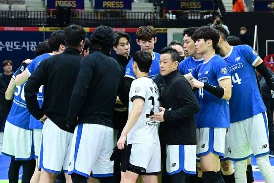 남자배구 현대캐피탈. 사진 한국배구연맹