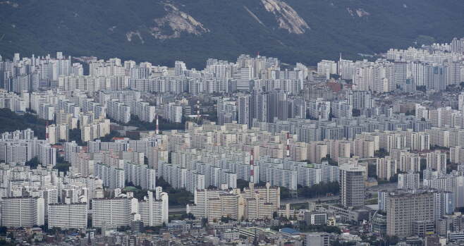 서울 노원구 일대 아파트 단지들의 모습. 한경DB