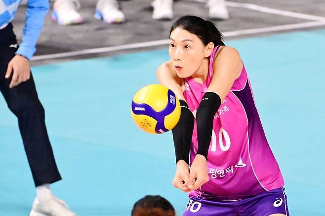 ▲김연경 ⓒKOVO