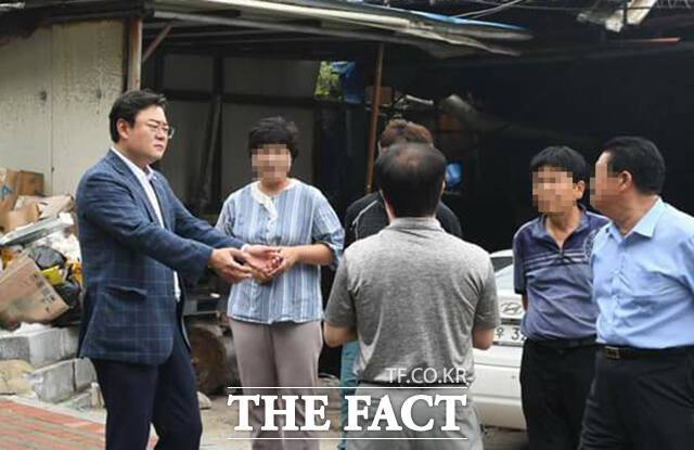 청산대전 산업단지의 불법 행위들이 언론에 거론되는 등 지역 사회의 큰 문제로 불거지자 경기도와 연천군, 김성원 의원 등이 마을과 산업단지를 방문해 관계자들의 의견을 들었다.