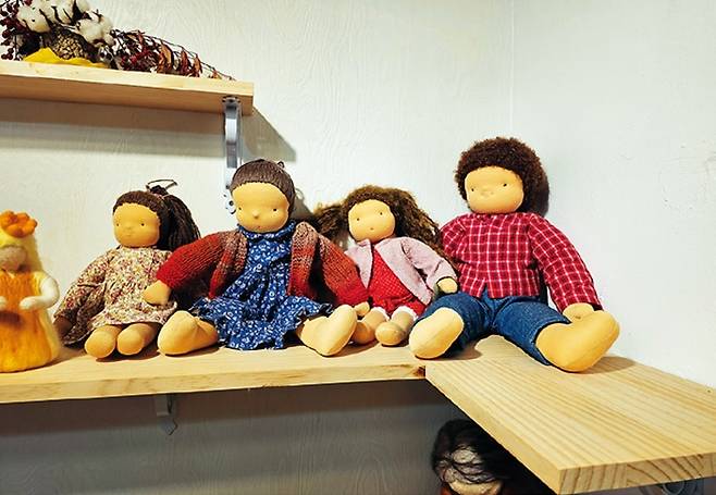 발도르프 인형. 강정민 작가