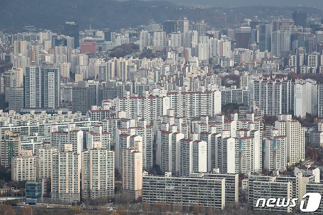 서울 도심 아파트 모습. 2023.11.29/뉴스1 ⓒ News1 유승관 기자