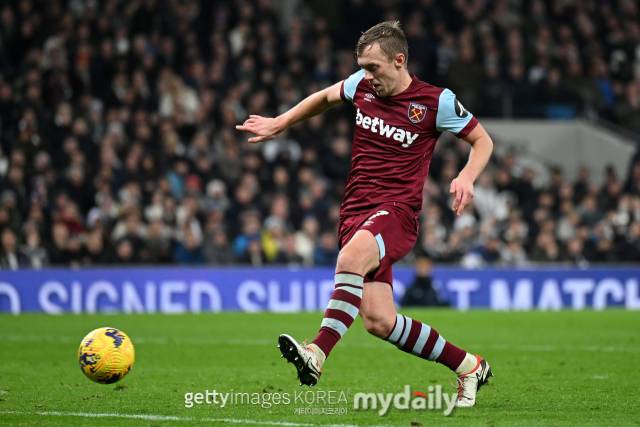 웨스트햄 유나이티드 제임스 워드-프라우스./게티이미지코리아 