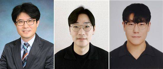 (왼쪽부터) 숭실대 박경원 교수, 민경민 교수, 박사과정 김지환 연구원. (사진=숭실대 제공) *재판매 및 DB 금지