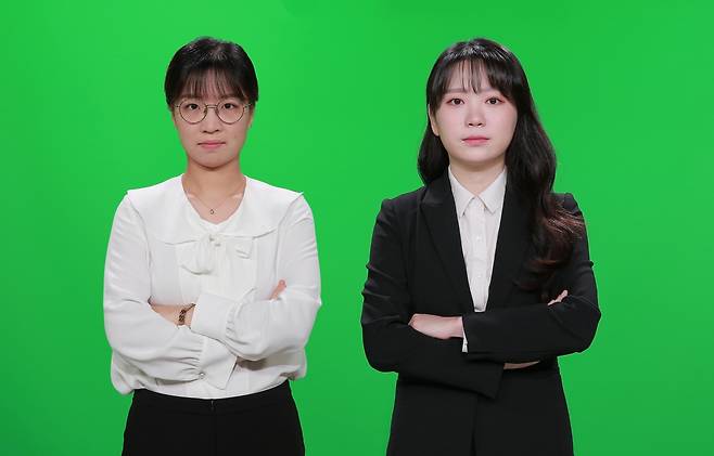 최정(왼쪽)과 김채영이 프로여자국수전에서 우승을 다툰다. [한국기원 제공. 재판매 및 DB 금지]