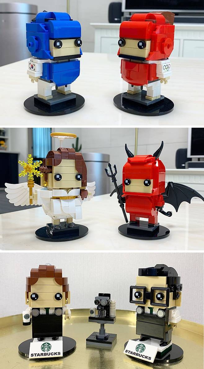 태권도 선수, 천사와 악마, 스타벅스 바리스타