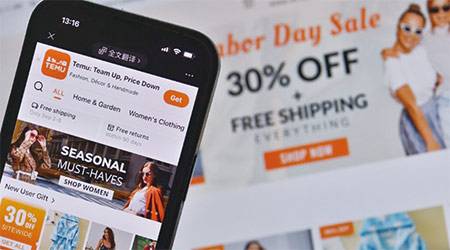 중국 쇼핑 앱 ‘테무’의 월간 순 방문자 수가 증가하고 있다. 사진은 중국 쇼핑 앱 테무. (손일선 특파원)