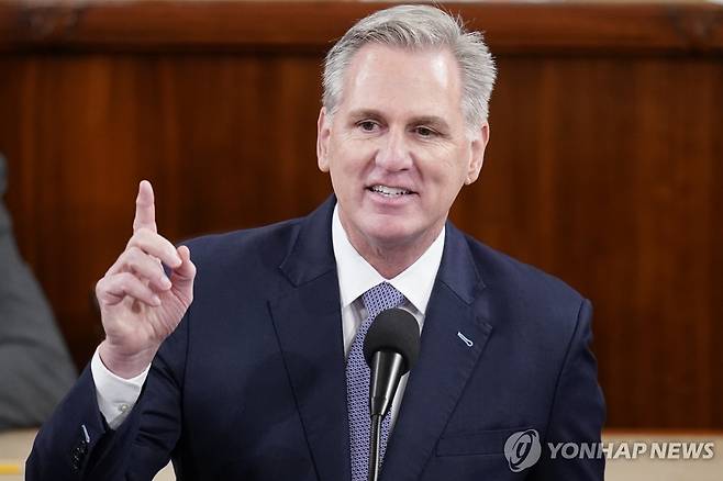 매카시 전 미국 연방 하원의장 [AP.연합뉴스 자료사진]