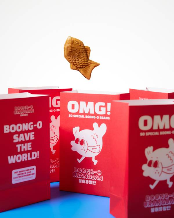 전국에 팝업스토어를 열며 붕어빵을 판매하는 ‘붕어유랑단’. 이제원 기자