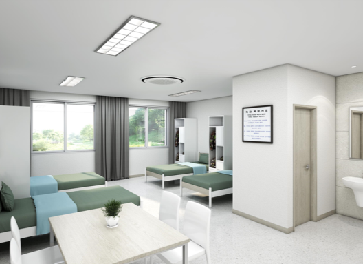 국방부는 2023년부터 일부 부대 2~4인실 생활관을 도입하고 있다. 사진 제공=국방부