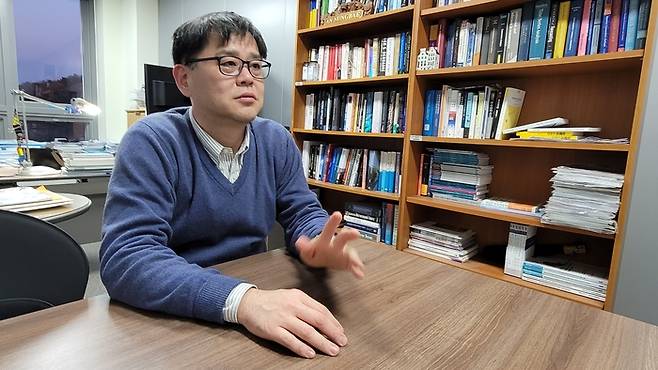 안성배 대외경제정책연구원(KIEP) 수석이코노미스트(국제거시금융실장). 안광호 기자