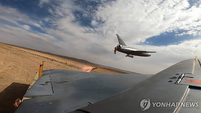 이란의 무인항공기 위 사진은 기사 내용과 무관합니다. [EPA 연합뉴스 자료사진. 재판매 및 DB 금지]