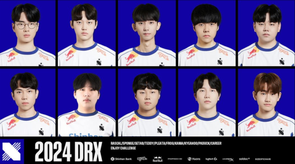 DRX 선수단. [DRX]