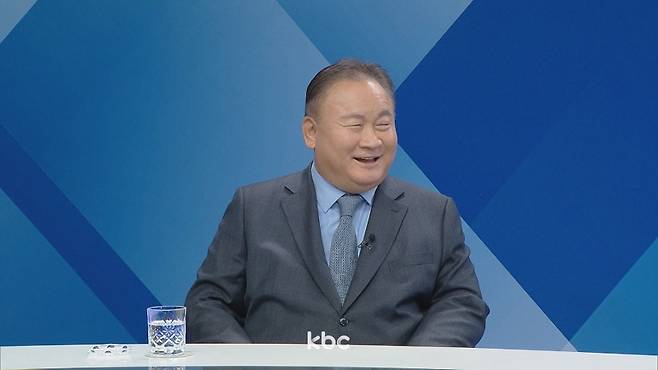 ▲13일 KBC '여의도초대석'에 출연한 이상민 의원