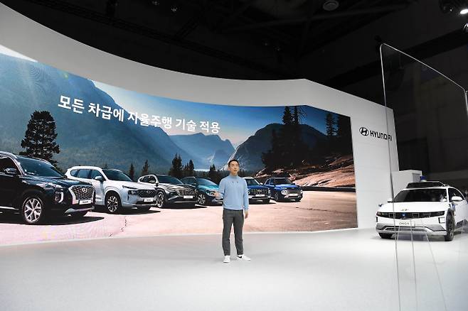 장웅준 전 현대차 전무가 지난해 퇴사한 뒤 최근 SK쉴더스에 합류했다. 사진은 현대차 재직 당시의 모습. /사진=현대차