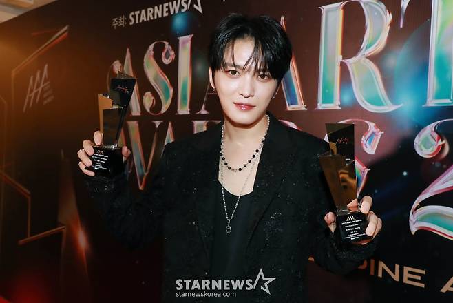 김재중 '2023 AAA 2관왕'[★포토]