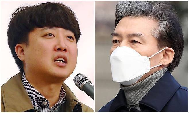 이준석 국민의힘 전 대표와 조국 전 법무부 장관 ⓒ데일리안 DB