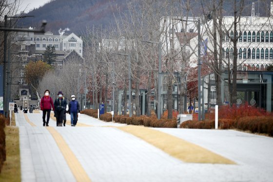 연세대학교 캠퍼스 내 모습. [뉴스1]