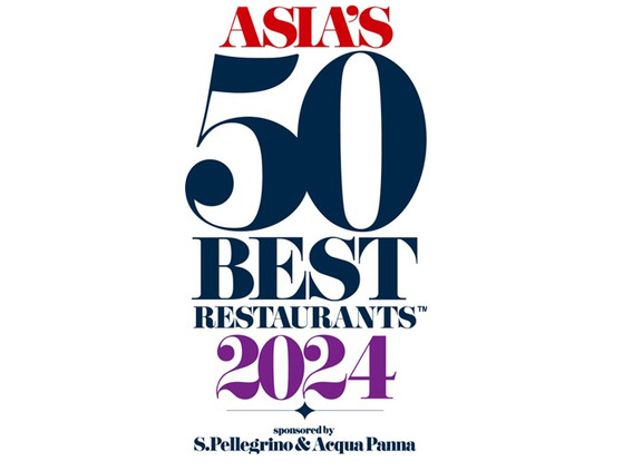 The logo of Asia's 50 Best Restaurants 2024 [50 BEST]