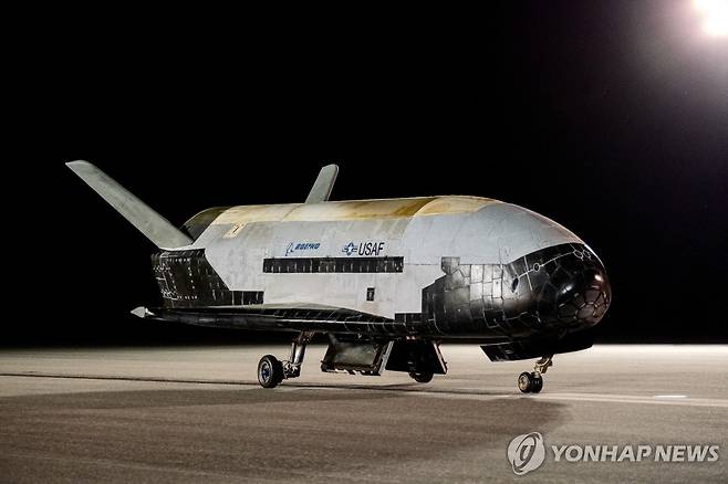 미국 비밀 우주선 X-37B [로이터 연합뉴스 자료사진. 재판매 및 DB 금지]