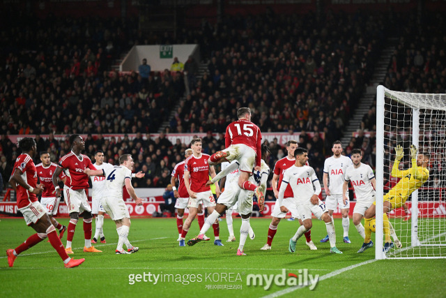 토트넘 홋스퍼가 노팅엄 포레스트에 2-0으로 승리를 거뒀다./게티이미지코리아