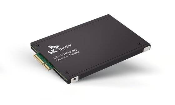 SK하이닉스가 개발한 DDR5 DRAM CXL 메모리. 사진 SK하이닉스