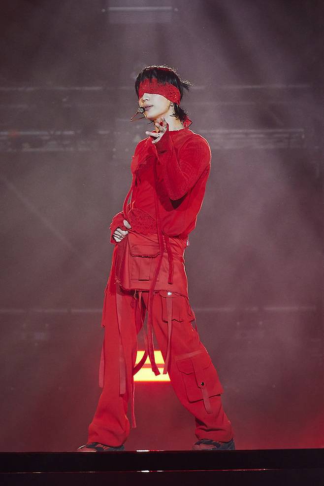 [서울=뉴시스] 태민 솔로 콘서트. (사진 = SM엔터테인먼트 제공) 2023.12.17. photo@newsis.com *재판매 및 DB 금지