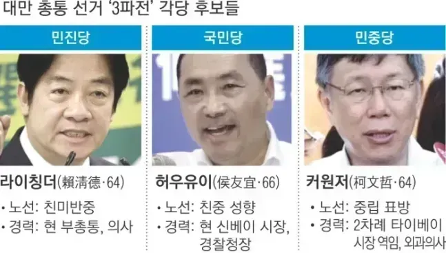 대만 총통 후보