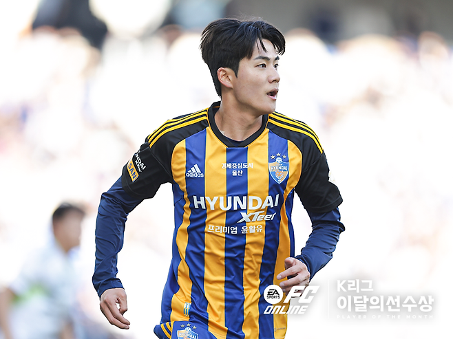 울산 HD 설영우. 사진=프로축구연맹