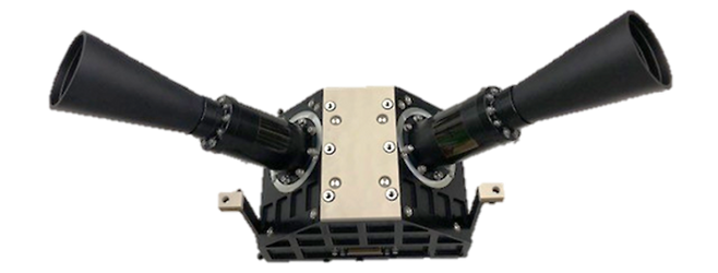 한국천문연구원이 개발한 다누리 탑재체 ‘폴캠’에 2대의 카메라가 달린 것을 볼 수 있다. [사진=천문연]