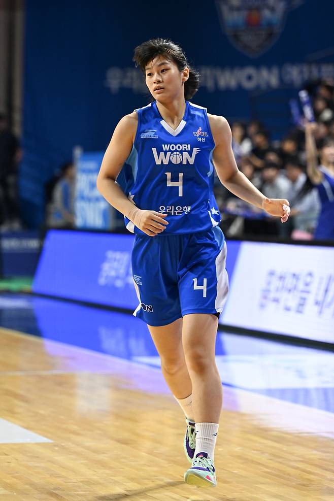 우리은행 변하정. 사진 | WKBL