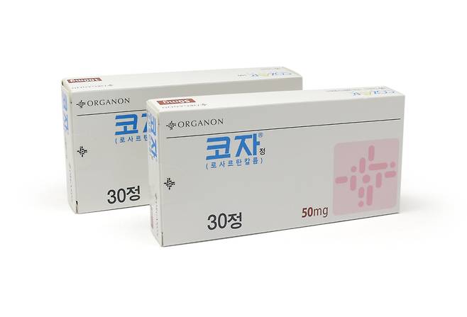 코자 제품. [사진=한국오가논]